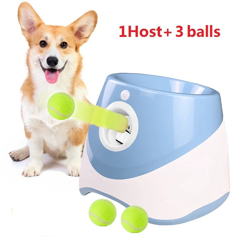 Automatic Tennis Ball Launcher for Small Dogs | Interactive Fetch Toy - Sonic Bark