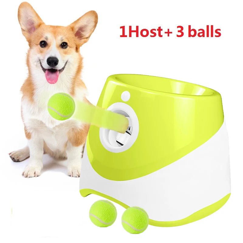 Automatic Tennis Ball Launcher for Small Dogs | Interactive Fetch Toy - Sonic Bark