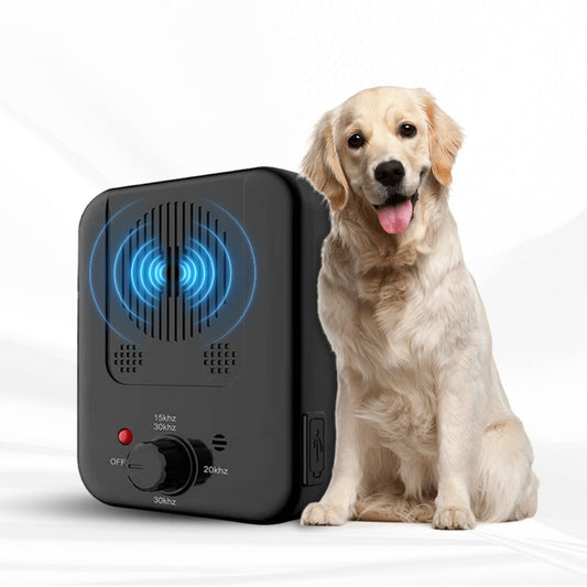 Wireless Ultrasonic Sonic Bark Deterrent: Humane & Effective Bark Control - Sonic Bark